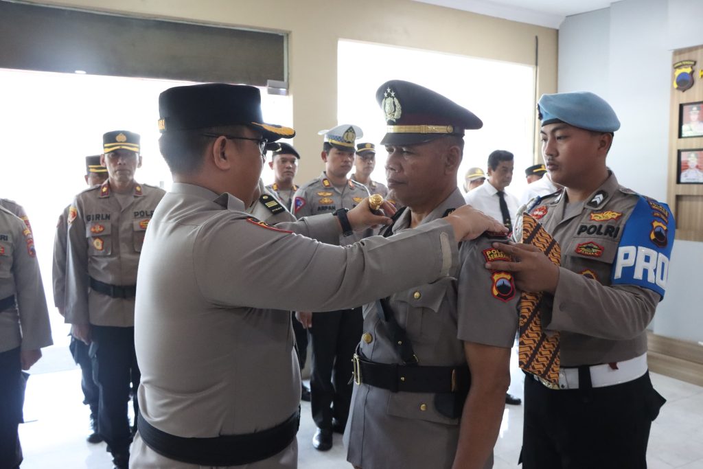 Polres Semarang Gelar Sertijab Kapolsek Pabelan
