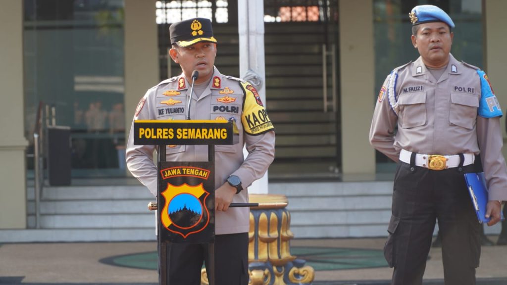 Kapolres Semarang AKBP Ike Yulianto Wicaksono Berikan Atensi Pengabdian Di Segala Bidang.