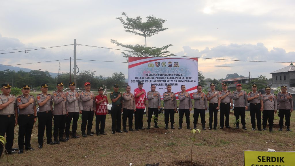 Pelaksanaan PKP Serdik Sespimma Angkatan 71 Di Polres Semarang Menggelar Bakti Sosial.